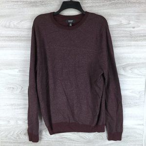 NORDSTROM Bird's Eye Crewneck Sweater